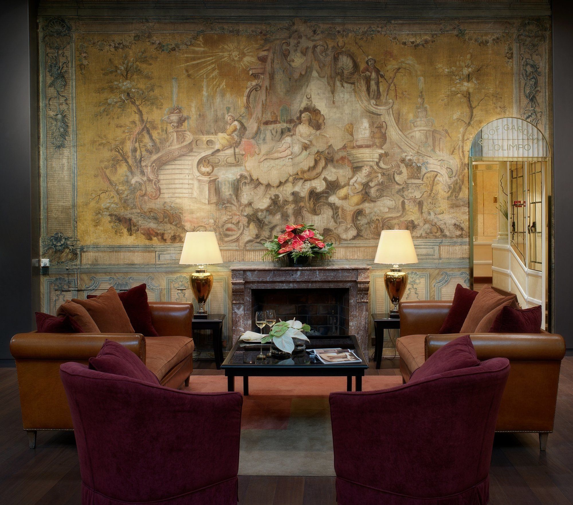 Hotel Sina Bernini Bristol Rom Interior foto